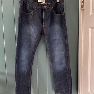 Paper Denim & Cloth Dark Wash Straight Jeans
